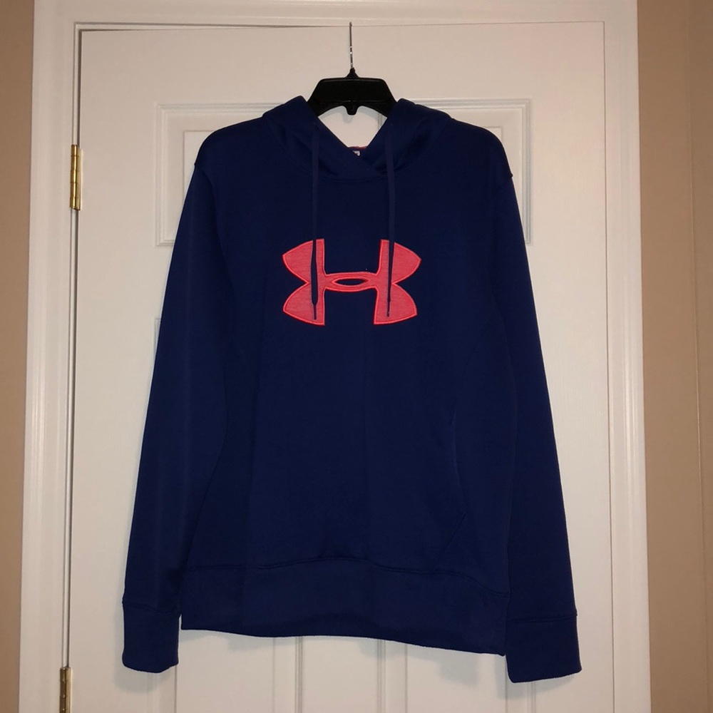 Purple underarmour hoodie